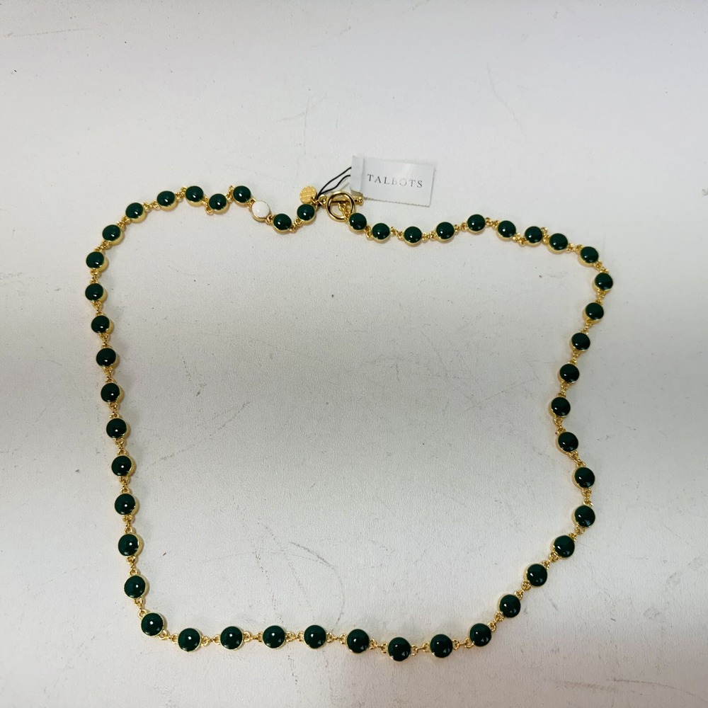 TALBOTS REVERSIBLE MINI DOT NECKLACE